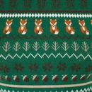 Vixey Hell Bunny Retro Fox Fair Isle Knit Jumper G