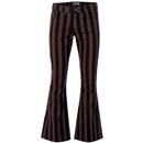 Holy Roller MADCAP ENGLAND Retro Stripe Flares B/G