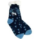 +Moomin Forest Cosy Fleece Lined Slipper Socks N/B