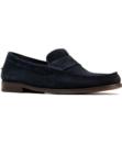 Augusta Suede H by HUDSON Retro Mod Penny Loafers