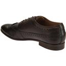 Crowthorne HUDSON 60s Mod Leather Brogues (Brown)
