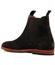 Tamper H BY HUDSON Retro Mod Suede Chelsea Boots