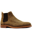 Tonte Suede H by HUDSON Mod Chelsea Boots TOBACCO