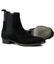 Watts H BY HUDSON Cuban Heel Suede Chelsea Boots