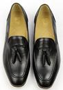 Pierre H by HUDSON Retro Mod Leather Loafers (B)