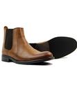 Powell IKON 1960s Mod Round Toe Chelsea Boots (T)