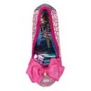 Ascot IRREGULAR CHOICE Glitter Floral Heels Pink
