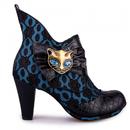 Miaow IRREGULAR CHOICE Retro Textured Cat Boots BB