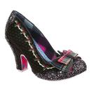 Irregular Choice Wrapped Up Pretty Heels in Black