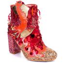 Arise IRREGULAR CHOICE Glitter Phoenix Heel Boots