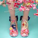 Blossom Bunny IRREGULAR CHOICE Silk Floral Heels P