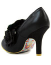 Aurora IRREGULAR CHOICE Retro Vintage Black Shoes