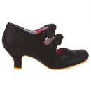 Calendula IRREGULAR CHOICE Black Brocade Heels