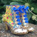 Chinese Whispers IRREGULAR CHOICE Heel Boots GOLD
