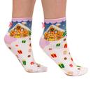 3 Pairs Of IRREGULAR CHOICE Xmas Socks Gift Set 