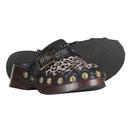 Clever Clog Irregular Choice Retro Clogs in Black