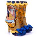 Irregular Choice x Disney Princess Beauty And The Beast A Tale of Enchantment Floral Boots