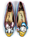 Whoa! IRREGULAR CHOICE Donald & Daisy Duck Shoes