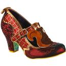 Irregular Choice Feeling Foxy Woodland Collection Shoes in Red