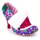 Festive Flack IRREGULAR CHOICE Christmas Shoes 