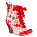 Full House IRREGULAR CHOICE Retro Boots in Red
