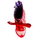 Full House IRREGULAR CHOICE Retro Boots in Red