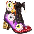 Skull It IRREGULAR CHOICE Eyeball Halloween Boots