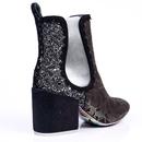 Kings Road IRREGULAR CHOICE Glitter Chelsea Boots