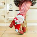 The Kringles IRREGULAR CHOICE Christmas Santa Boot