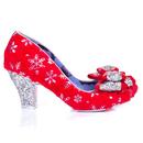Lady Ban Joe IRREGULAR CHOICE Red Snowflake Heels