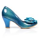 Lady Ban Joe IRREGULAR CHOICE Blue Glitter Shoes