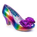 Lady Ban Joe IRREGULAR CHOICE Rainbow Glitter Heel