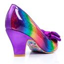 Lady Ban Joe IRREGULAR CHOICE Rainbow Glitter Heel