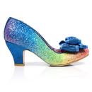 Lady Ban Joe IRREGULAR CHOICE Blue Rainbow Shoes