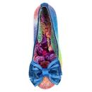 Lady Ban Joe IRREGULAR CHOICE Blue Rainbow Shoes