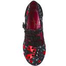 Ladybuggin' IRREGULAR CHOICE Retro T-Bar Shoes B 