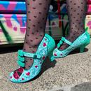 Ladybuggin' IRREGULAR CHOICE Retro T-Bar Shoes G