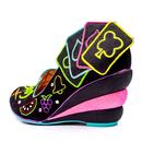Las Vagas IRREGULAR CHOICE Retro Neon Lights Wedge