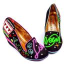Las Vagas IRREGULAR CHOICE Retro Neon Lights Wedge
