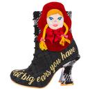 IRREGULAR CHOICE Little Red Riding Boots (Black)
