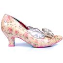 Marma Ladies IRREGULAR CHOICE Vintage Floral Heels