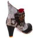 Miaow IRREGULAR CHOICE Retro Brocade Cat Boots S