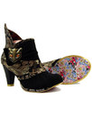 Miaow IRREGULAR CHOICE Retro Paisley Cat Boots