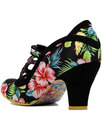 Nicely Done IRREGULAR CHOICE Floral T-Bar Heels