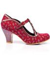 Nicely Done IRREGULAR CHOICE Dragonfly Heels Pink