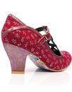 Nicely Done IRREGULAR CHOICE Dragonfly Heels Pink