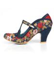 Nicely Done IRREGULAR CHOICE Retro Floral Heels