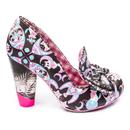 Oz IRREGULAR CHOICE Retro Cosmic Kitty Print Shoes