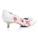 Pearly Girl Low IRREGULAR CHOICE Floral Pearl Heel