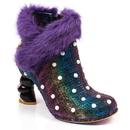 Snow Empress IRREGULAR CHOICE Penguin Heel Boots